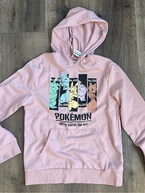 NWT Pink Pokemon Hoodie